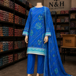 Premium Unstitched 3-Piece Suit