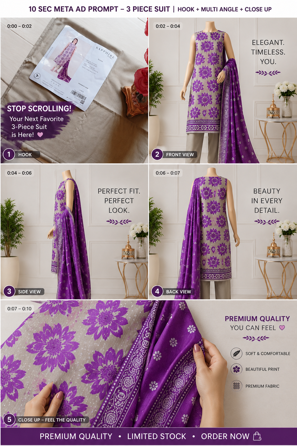 Sappahir - 3 Piece Suit - Image 2