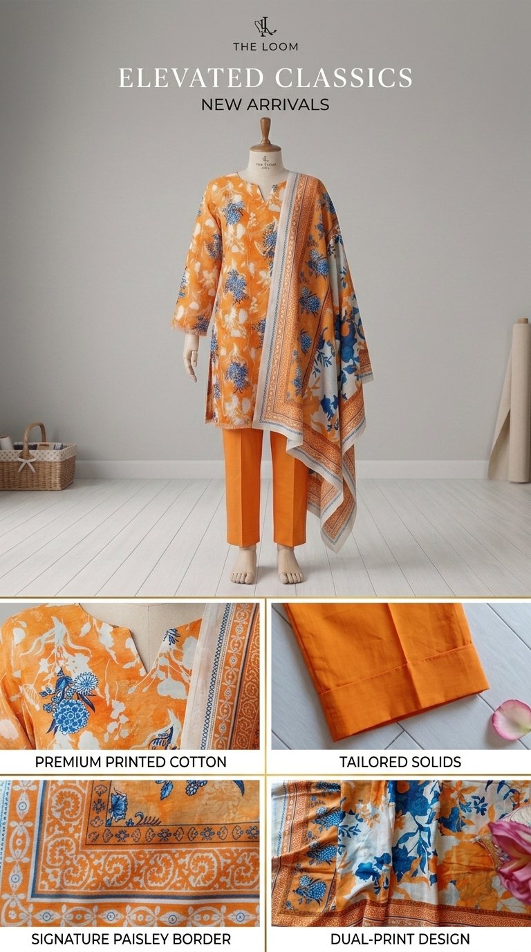 3 Piece Orange Suit - Image 4