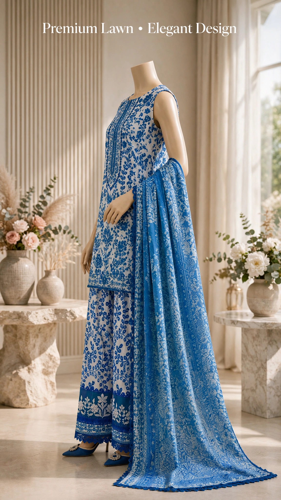 Maria B - 3 Piece Suit - Image 3
