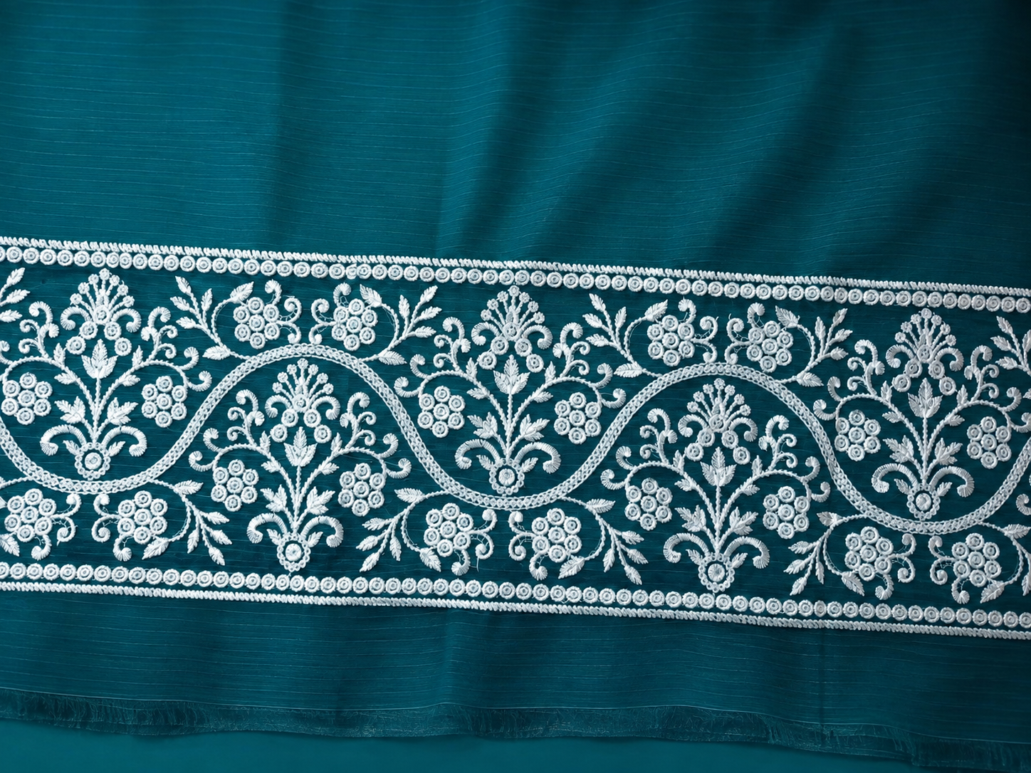 Sapphire Gold – S.G Collection | 3-Piece Embroidered Suit - Image 4
