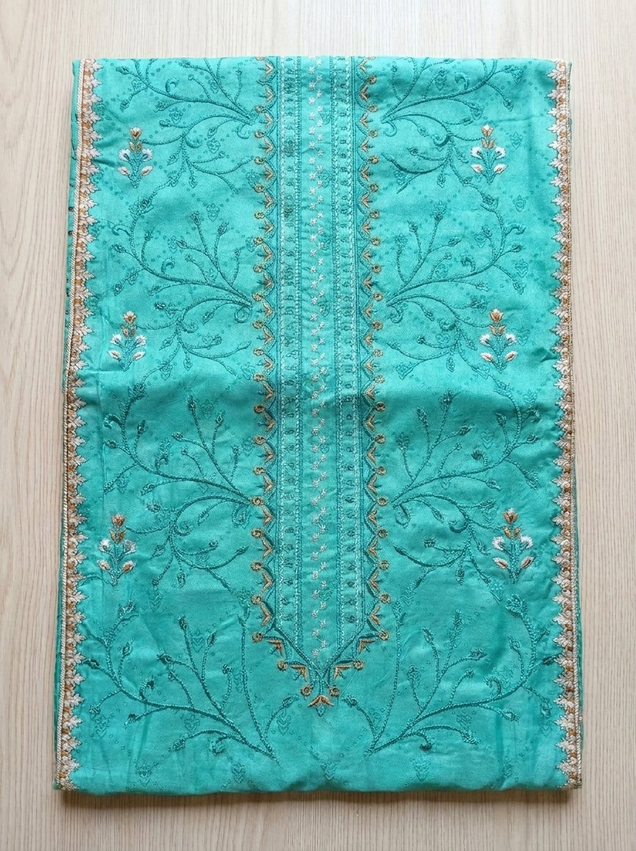 Premium Turquoise Linen 3-Piece Suit - Image 4