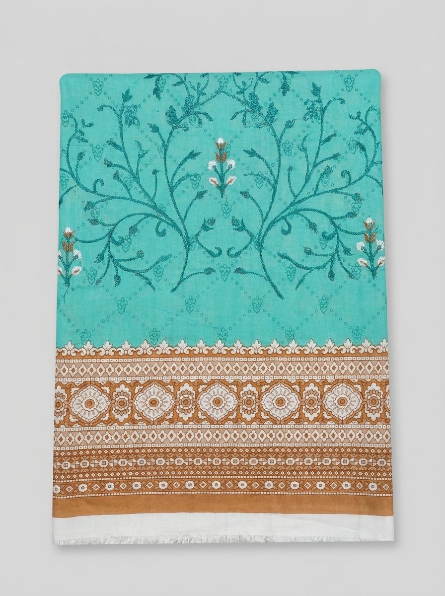 Premium Turquoise Linen 3-Piece Suit - Image 2